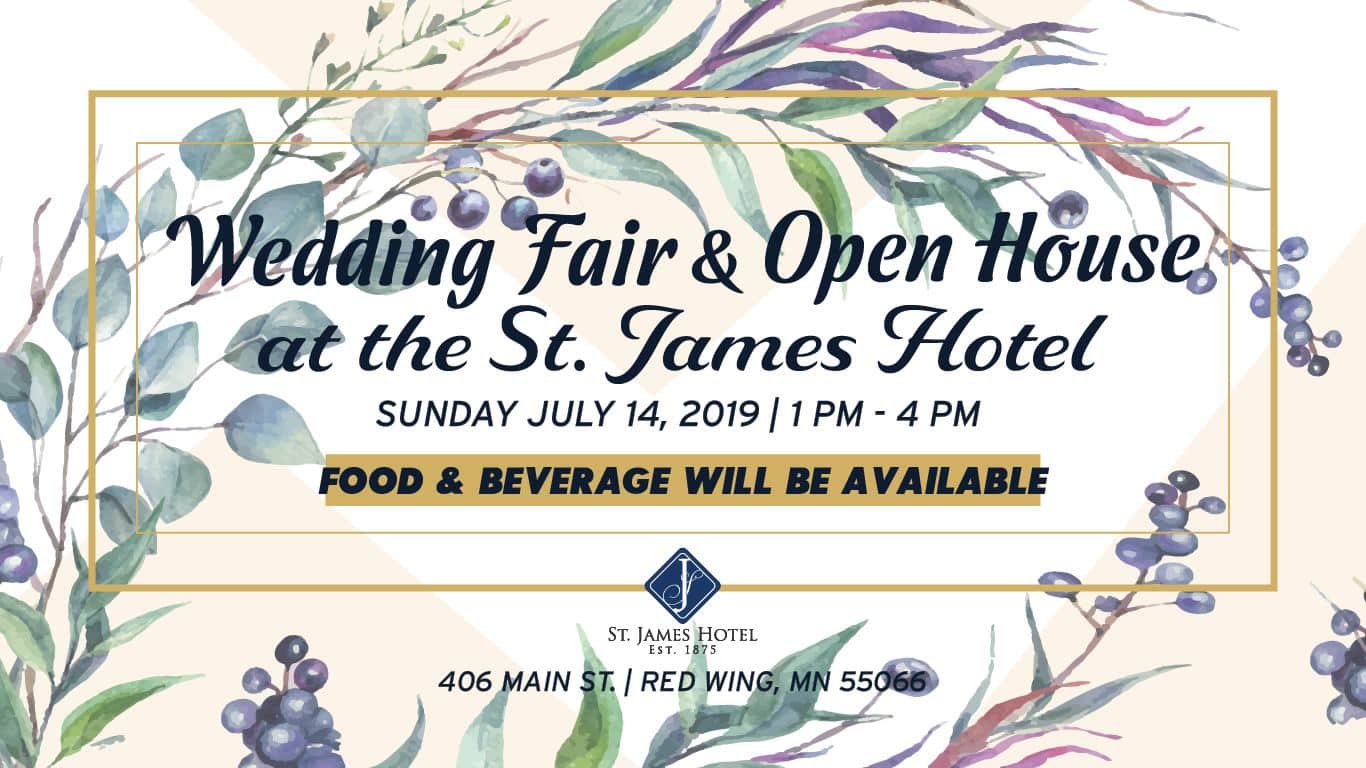 Wedding Fair Open House St James Hotel Red Wing Visitor And Convention Bureau