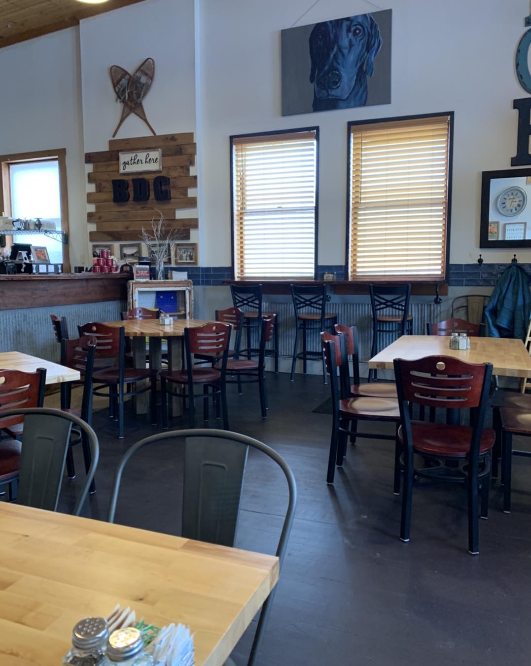 The Bleu Dog Cafe - located in Welch, MN just a few miles north of Red Wing. offers tasty breakfast & lunch