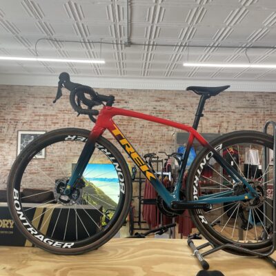 Photo of Bicycle display at the Red Wing Bicycle Store on 3rd street in Red Wing, MN