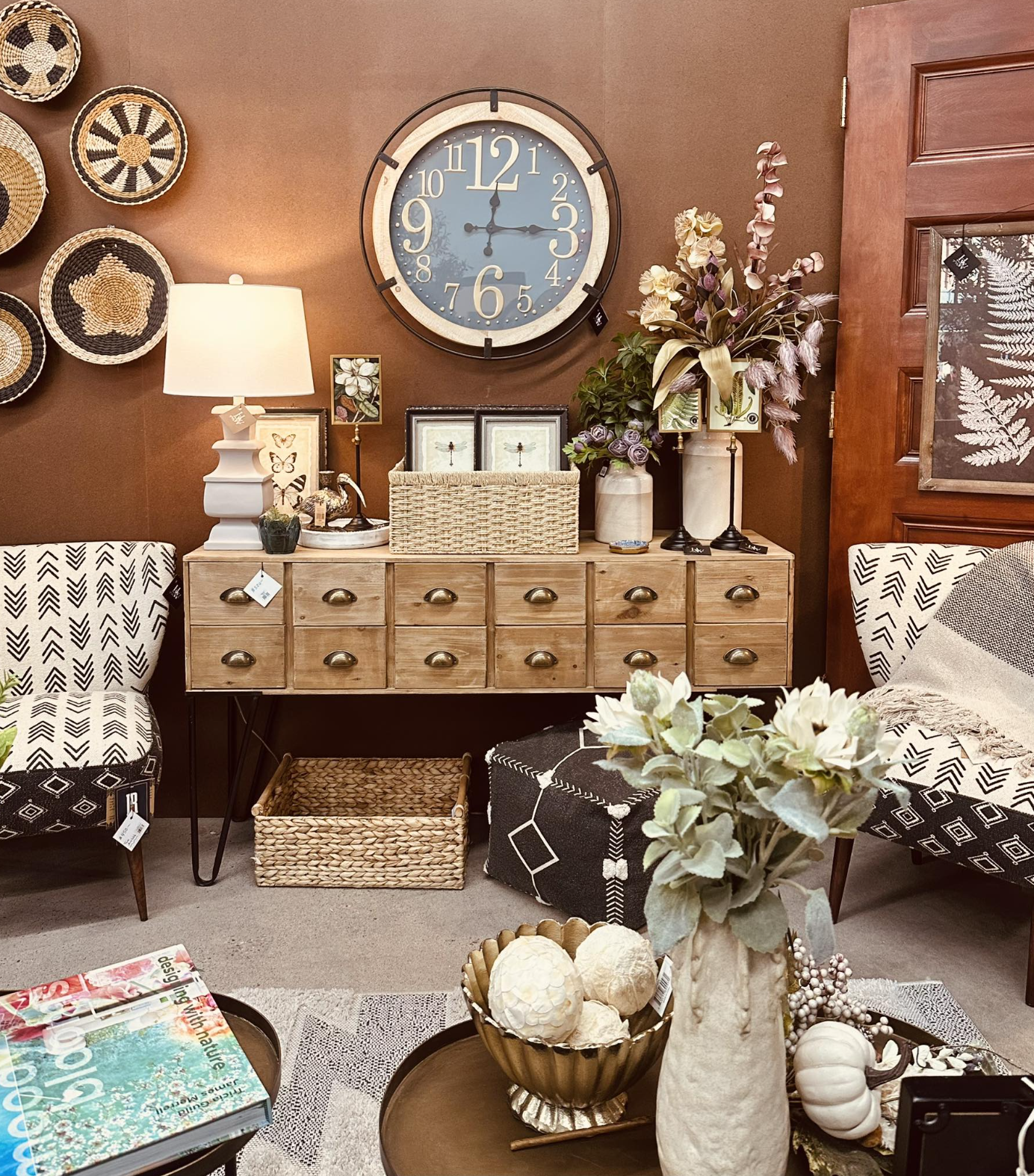 Photo of store display in H.W. Mercantile in Red Wing, MN