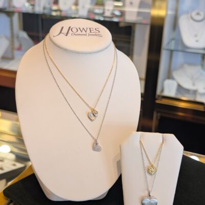 Image of Necklaces on a bust at Howes Diamond Jewelers in Red Wing MN. Shop fine jewelery, watches and more.