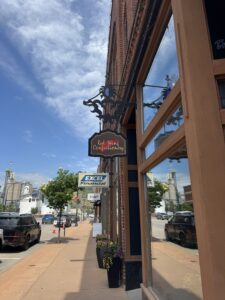 exterior photo of Red Wing Confectionery store front no Main Street in Red Wing, MN